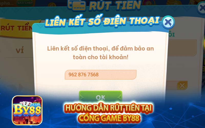 Hướng Dẫn Rút Tiền Tại 
Cổng Game By88