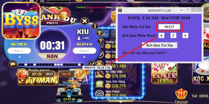 tool hack tài xỉu